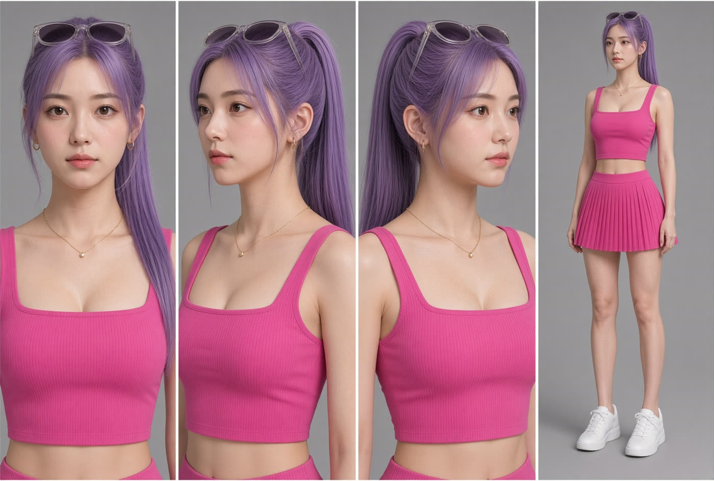 Yuna, day look